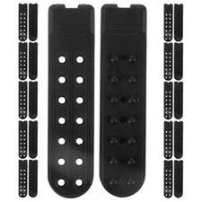  20 Paia Fibbia a Scatto per Cappello in Plastica con 14 Fori Sostituzione del