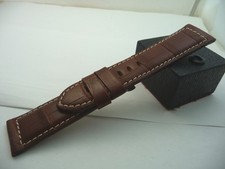 PANERAI RARE NOS ALLIGATOR BROWN STRAP ORIGINAL