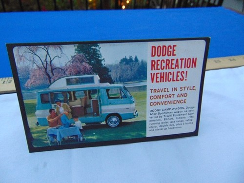 Vintage 1964 dodge camp - vintage,