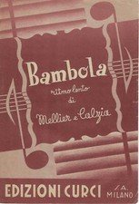Spartito musicale bambola - -,