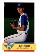 1994 Lake Elsinore Storm Fleer/ProCards #1662 Kyle Sebach San Diego California 