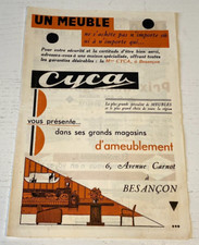 Brochure commerciale Meubles CYCA Besançon - Non Daté