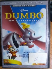 dvd + blu-ray 1941 DUMBO 01280 ottimo usato EDIZIONE ESTERA - NO AUDIO ITALIANO