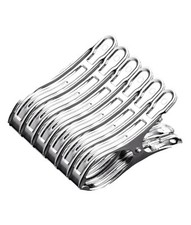 Mollette in Acciaio Inox