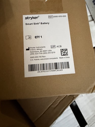 Stryker smart lavello batteria - stryker,