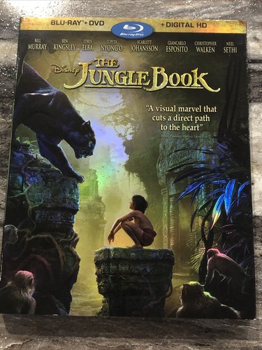 The jungle book 2016 blu - jungle, blu-ray