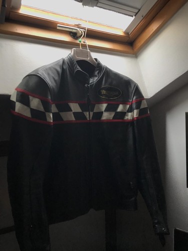 Giacca pelle vintage usata - pelle,