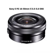 Sony E PZ 16-50 mm f/3.5-5.6 obiettivo OSS per fotocamere Sony attacco E nero