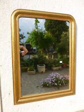 Antica Specchiera '800 FOGLIA ORO lineare 118X90 specchio consolle cassettone 41