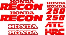Honda Recon Decal Kit Gas Tank