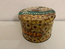 SCATOLA IN LATTA BUCANEVE DORIA VINTAGE