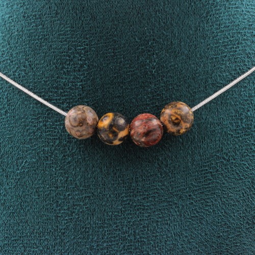 Collana perle diaspro - perle,