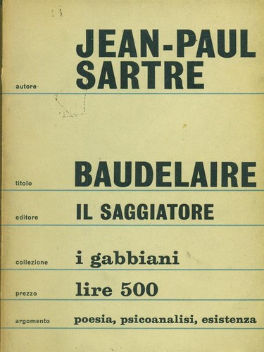 Baudelaire sartre jean paul - jean,