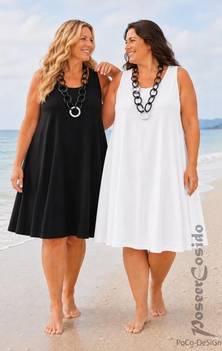 Lagenlook sottoveste camicia - sottoveste,