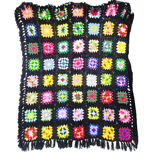 Coperta all uncinetto afgana - coperta,