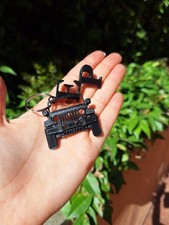Portachiavi Personalizzato Con Iniziali E Ciondolo Jeep Wrangler, Stampato In 3d