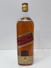 Johnnie Walker Red Label Old Scotch Whisky 1,125 Litri FAO Vintage Anni 80.