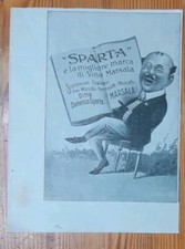 a7 pubblicità  da rivista 1920 circa - Vino Marsala Domenico Sparta