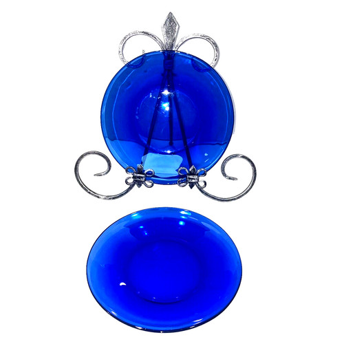 Vetro blu cobalto pollici - vetro, 8
