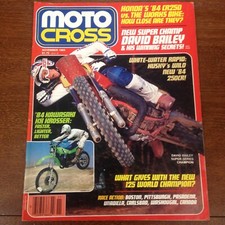 NOVEMBRE 1983 MOTOCROSS 250cc