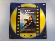 VIDEO LASERDISC FIGLI DI UN DIO MINORE con WILLIAM HURT MARLEE MATLIN- ITA LD