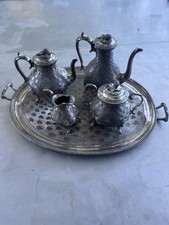 Servizio tè antico silver - servizio,