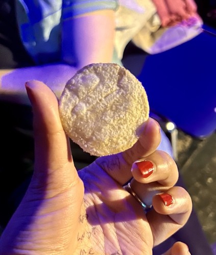 Perfectly round salt and - round,