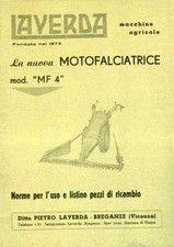 Motofalciatrice Laverda MF 4