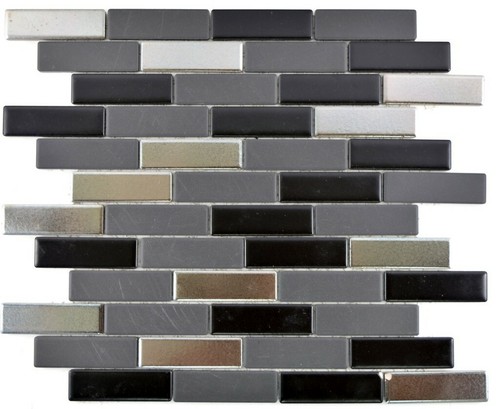 Mosaico ceramica specchio - , in