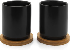 Tazza Da Tè in Ceramica Nera