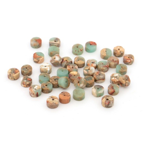 Perle diaspro heishi mm - perle,