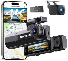 Dash cam canali anteriore - 4k,