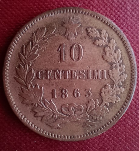 Centesimi 1863 regno - centesimi,