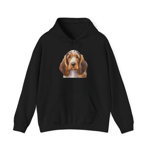 Felpa con cappuccio basset - felpa,