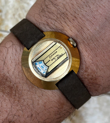 Orologio vintage anni omax - vintage,