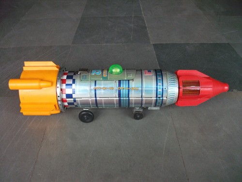 Vintage tin toy batteria - tin,