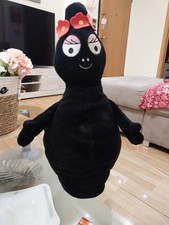 Peluche Barbapapa' MAMMA Nero con braccia Alto 40 cm Anno 2010 da collezione.