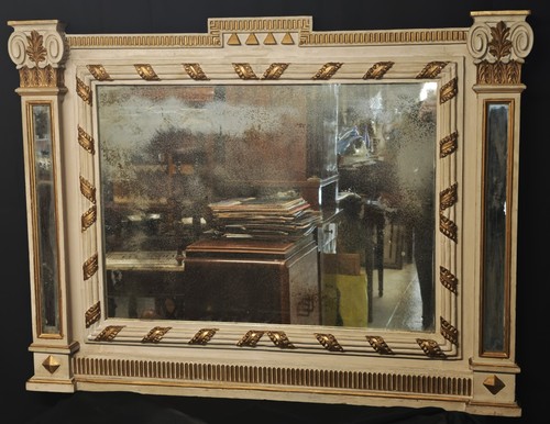 Antica caminiera legno - antica, abete