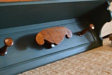 Appendiabiti Vintage da parete muro Appendi Abiti Antico Attaccapanni in Legno