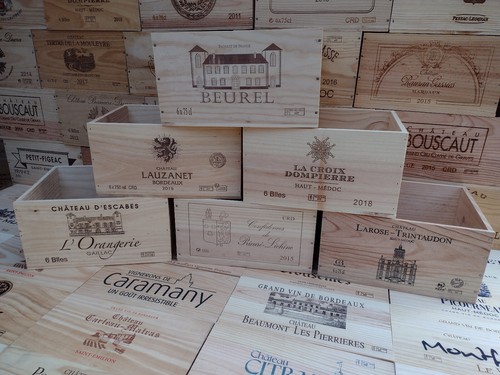 Cassetta porta vino legno - porta,