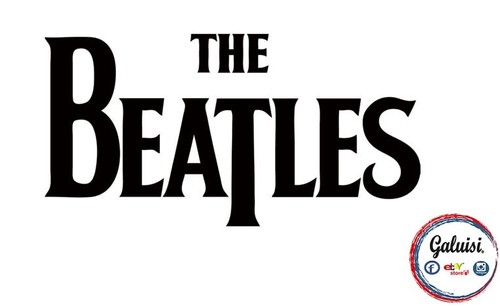 Adesivo the beatles - beatles, logo