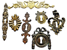 Lotto 6 ingressi CHIAVE ottone