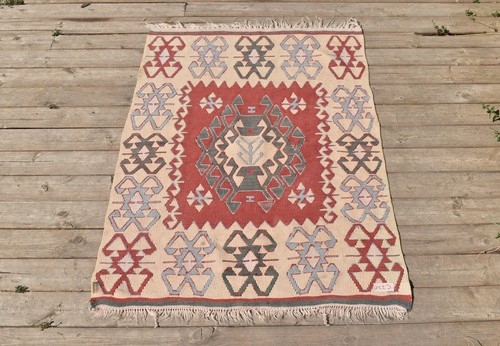 Tappeto turco kilim x41 - tappeto,