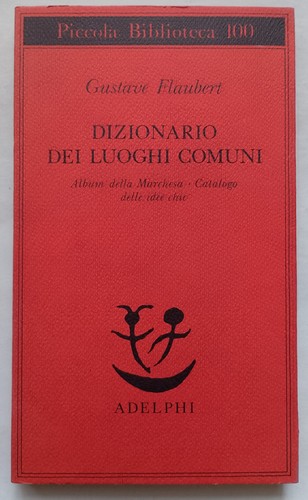 Gustave flaubert dizionario - -,