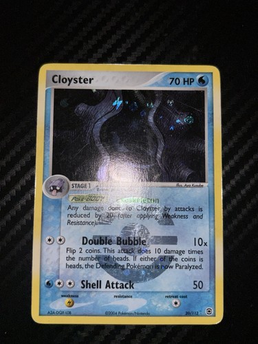 Pokemon cloyster 112 ex - pokemon,