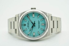 Rolex Oyster Perpetual 126000 36MM Tiffany Coloured Blue Dial 10228