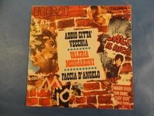 7" ITALY - VALERIA MONGARDINI - "ADDIO VECCHIA CITTÀ" - CHANSON - BAGLIONI 1970