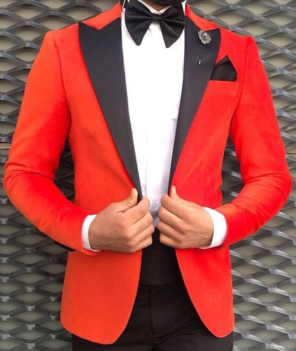 Abito design rosso velluto - di,