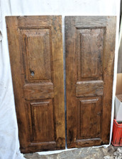 coppia Antica portina, Porta chiodata finestra antique door