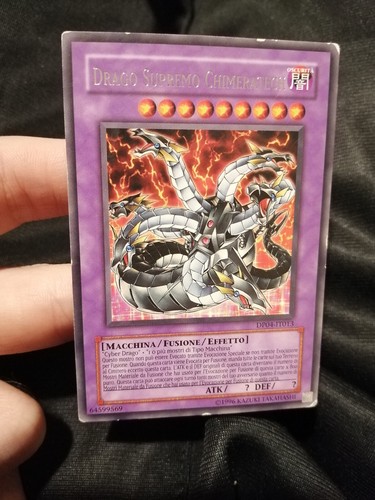 Carta yugioh drago supremo - drago,